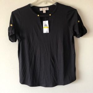 Michael Kors women top size M size color black